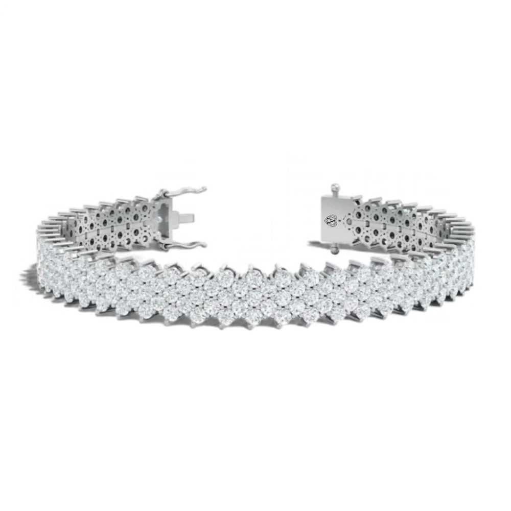 Diamanti Anversa - Bracciale di diamanti a fascia