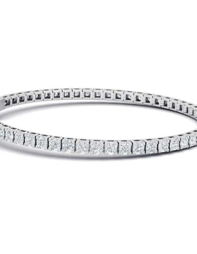 diamanti anversa bracciale tennis montatura torretta