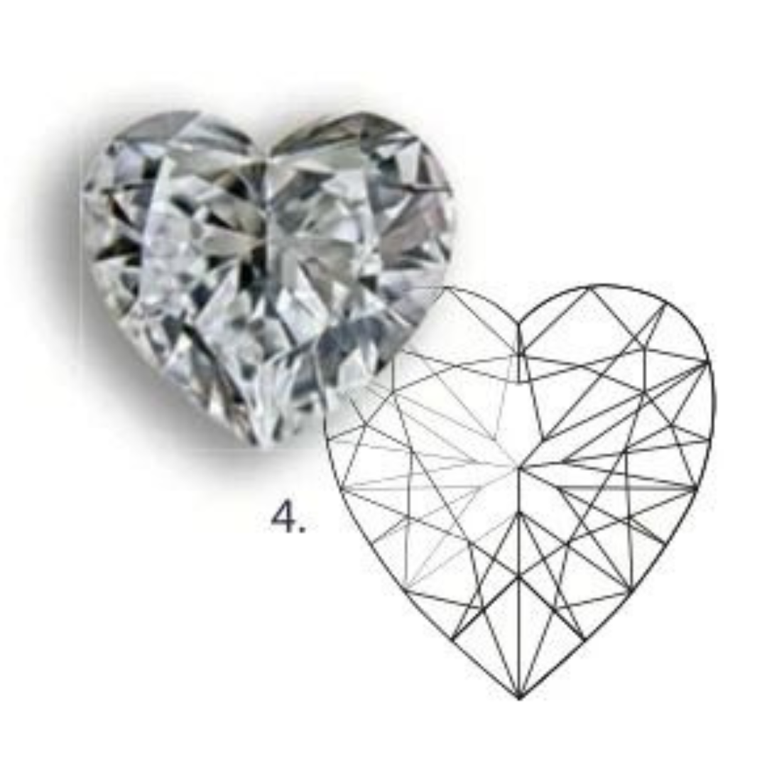 diamante taglio cuore